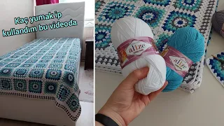 Crochet dowry bedspread blanket knitting patterns / crochet easy knitting blanket  granny square