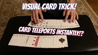 The Magical Spread! VISUAL Card Trick Performance/Tutorial