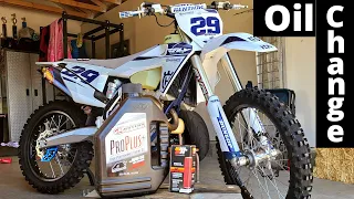 How To Change Oil On 2022 Husqvarna FC350