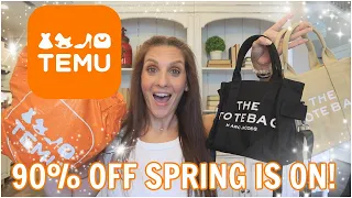 *JACKPOT* TEMU HAUL | HUGE 90% SPRING HAUL | JOURNALING, JEWELRY, BAGS, SHOES!