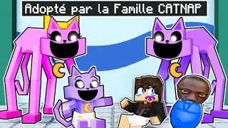 La Famille CATNAP adopte TENGE TENGE et THECHEESENAAN sur Minecraft !