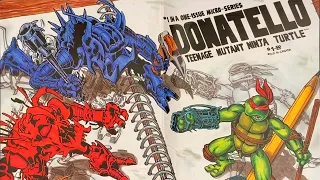 Ninja Turtles and Jack Kirby Team-Up In Donatello issue 1!