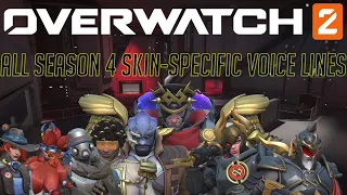 Overwatch 2 - All Season 4 Skin-Specific Voice Lines