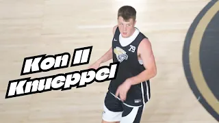 Duke commit Kon II Knueppel  getting easy buckets at NBPA TOP 100 Camp!!