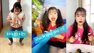 Tổng hợp video siêu hài hước vui nhộn, mùa hè hai chị em đòi mẹ đi biển bơi,troll mẹ hack não
