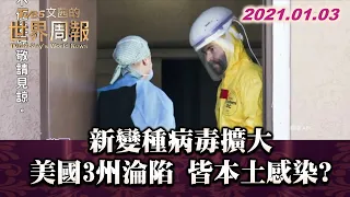 新變種病毒擴大 美國3州淪陷 皆本土感染? TVBS文茜的世界周報 20210103