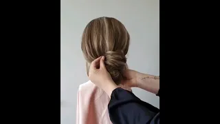 HOW TO - Low Textured Bun by Cat Hughes - Instagram @cathughesxo