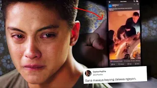 Daniel Padilla reacts to #KATHDEN viral video (umiyak siya...)