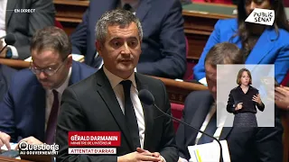 Loi immigration : « Je fais miennes les modifications du Sénat », annonce Gérald Darmanin