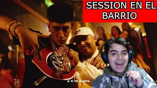 Bastian Andres (REACCIÓN) GUSTY DJ | @ElJordan23  SESSION EN EL BARRIO #9 🇦🇷 x 🇨🇱