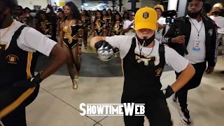 Alabama State Marching Band Marching Out ASU Drummajors