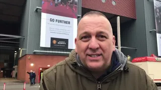 Two min video from The Stretford End for MUFC 3 Southampton 2