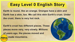 Learn English through Story 🔥 Level 0 – Our Earth | Nora #14