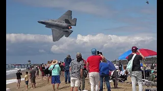 F-35c Lightning II  Pacific Airshow Huntington Beach 23