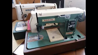 Польские швейные машинки Radom  432 кл. и 466 кл. - обзор и профилактика