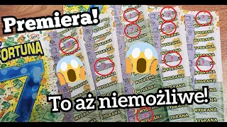 Zdrapki Lotto 🎲 Premiera! 7 zdrapek Fortuna 7 😍 Szok! Takiej premiery dawno nie było! 😱