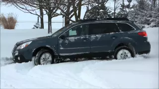 2014 Subaru Driveway snow