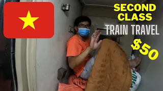 Second class train travel Vietnam..... Is it worth it? Da Nang to Saigon (Part 1)