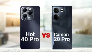 Infinix Hot 40 Pro vs Tecno Camon 20 Pro