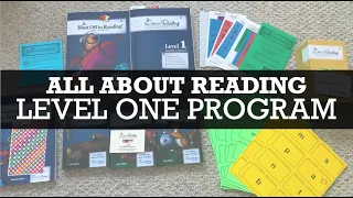 All About Reading Level One UNBOXING/ look inside || Teaching your child to read with AAR