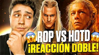 RINGS OF POWER S2 VS HOUSE OF THE DRAGON S2 ¿CUÁL GANA? 😱 ¡REACCIÓN DOBLE!