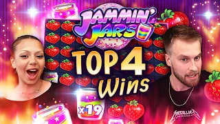 Top 4 Biggest Slot Wins from Jammin Jars - Gambling Reactions 2023