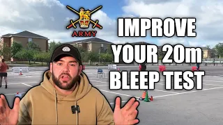 How to PASS the British Army Fitness Assessment | 20 meter Bleep Test