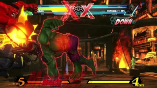 MARVEL VS CAPCOM 3: RYU VS RED HULK