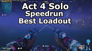 MW3 Zombies Act 4 Solo Speedrun Full & Cutscene best loadout