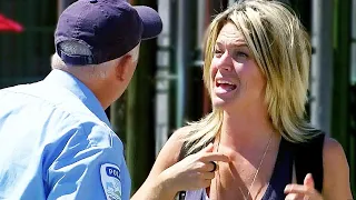 Karen Vs. Police  | Just For Laughs Gags