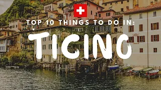 WHAT TO DO IN SWITZERLAND IN SUMMER? (VISIT TICINO, DUH!!!)🇨🇭