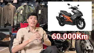 Chia sẻ về Yamaha NVX v1 sau 4 năm, chạy hơn 60.000Km