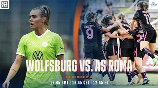 VfL Wolfsburg – AS Roma | UEFA Women's Champions League, Spieltag 4 Ganzes Spiel
