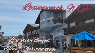 Leavenworth(near Seattle) German town 독일마을 Food, cute places, and more!