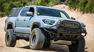 Toyota Tacoma trd | 4th Gen 4runners offroading at cleghorn