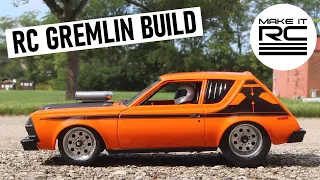 Building a 1/25 Scale RC AMC Gremlin Drag Car in 10 Minutes