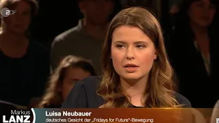 Luisa Neubauer bei Markus Lanz 🔥 Vom 22.10.2019