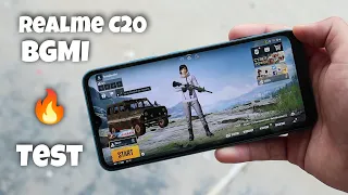 Realme C20 Battleground Mobile India Test | PUBG Gameplay Helio G35 2GB Ram