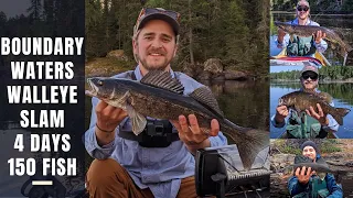 Spring Walleye Fishing in the Boundary Waters Canoe Area Wilderness