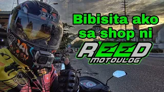 Tara pasyal tayo sa shop ni boss reed Motovlog // at sa sacobia bridge.