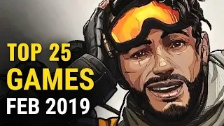 Top 25 NEW Games of February 2019 (PC PS4 XB1 Switch) | whatoplay