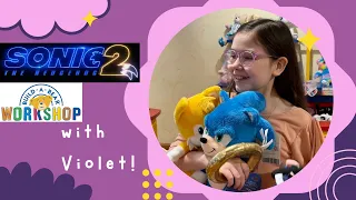 Sonic The Hedgehog Movie 2 Sonic and Tails Plush Toys from Build A Bear Workshop | inJoy with Violet