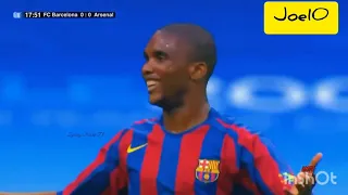 Barcelona vs arsenal 2006 UCL Final