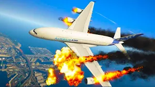 Worst Emergency Landing | Worst Boeing 747 Bird Strike Emergency Landing | X Plane 11