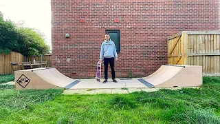 BUILDING A PERFECT BACKYARD MINI RAMP