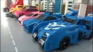 미니특공대X 9대 자동차 장난감 로봇 변신 Miniforce X 9 Car Toys Robot Transformation