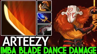 ARTEEZY [Juggernaut] Imba Blade Dance Damage with Full Agi Build Dota 2