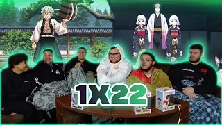 DEMON SLAYER 1X22 REACTION!!! MASTER OF THE MANSION