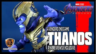 Beast Kingdom Avengers: Endgame Egg Attack Action Thanos PX Previews Exclusive Review