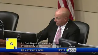 Steve Detrick complains Elk Grove City Council has a 'gun to our head' on by-district voting